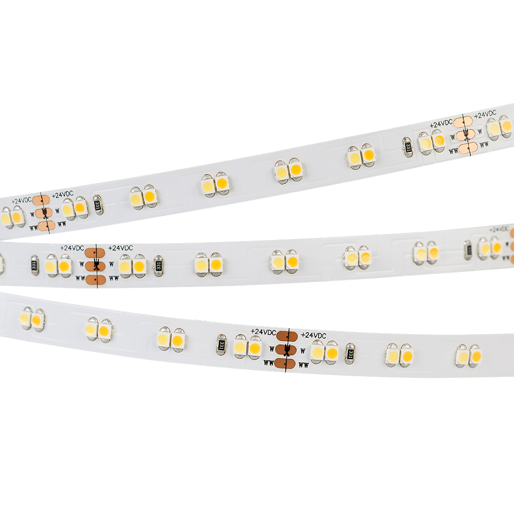 Светодиодная лента RT 6-5000 24V White-MIX 2x (3528, 120 LED/m, LUX) (Arlight, 9.6 Вт/м, IP20)