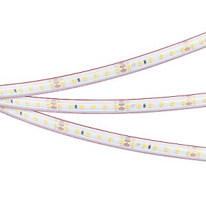 Светодиодная лента герметичная RTW-PS-A120-10mm 24V Warm2700 (9.6 W/m, IP67, 2835, 5m) (Arlight, 9.6 Вт/м, IP67)