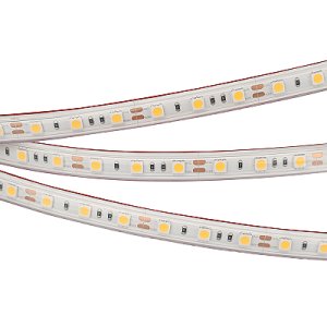 Светодиодная лента герметичная RTW-PS-B60-12mm 12V Warm3000 (14.4 W/m, IP67, 5060, 5m) (Arlight, 14.4 Вт/м, IP67)