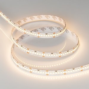 Светодиодная лента RT-A252-10mm 24V Warm3000 (11 W/m, IP20, 2835, 5m) (Arlight, Открытый)