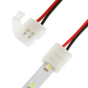Коннектор с проводом для ленты 2835 шириной 8мм IP20