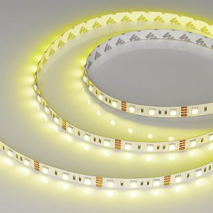 Светодиодная лента RT-B60-10mm 12V RGB (14.4 W/m, IP20, 5060, 5m) (Arlight, Открытый)