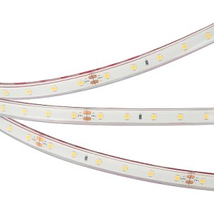 Светодиодная лента герметичная RTW-PFS-A60-11mm 24V Warm3000 (4.8 W/m, IP68, 2835, 5m) (Arlight, 4.8 Вт/м, IP68)