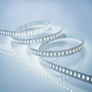 Светодиодная лента 2835 144 шт/м, 12Вт, 24В, IP20, белая