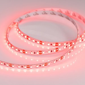 Светодиодная лента RT-A120-8mm 12V Red (9.6 W/m, IP20, 2835, 5m) (Arlight, 9.6 Вт/м, IP20)