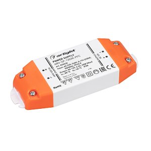 Блок питания ARV-SP-12030-PFC (12V, 2.5A, 30W) (Arlight, IP20 Пластик, 5 лет)
