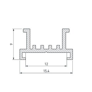 Основание для ленты SL-LINE-2522-2500