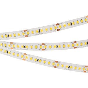 Светодиодная лента RT 2-5000 24V Warm2700 3x (2835, 840 LED, LUX) (Arlight, 17 Вт/м, IP20)