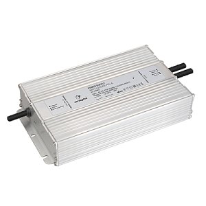 Блок питания ARPV-LG24600-PFC-A (24V, 25A, 600W) (Arlight, IP67 Металл, 5 лет)