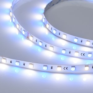 Светодиодная лента RT-B60-10mm 24V RGBW-Day (14.4 W/m, IP20, 5m) (Arlight, Открытый)