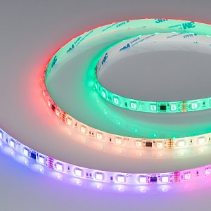 Светодиодная лента герметичная DMX-SE-B60-10mm 24V RGB-PX6 (14 W/m, IP65, 5m) (Arlight, -)